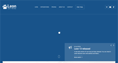Desktop Screenshot of leonsoftware.com